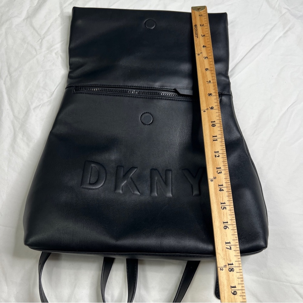 Dkny Multipurpose Big Logo Statement Backpack, Bl… - image 5